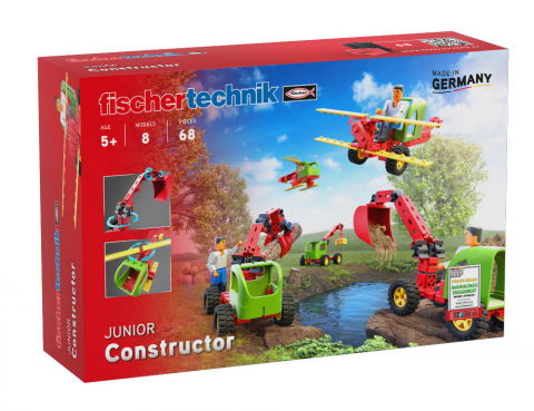 Jocuri si articole copii - Kit STEM Set Constructor, Fischertechnik
