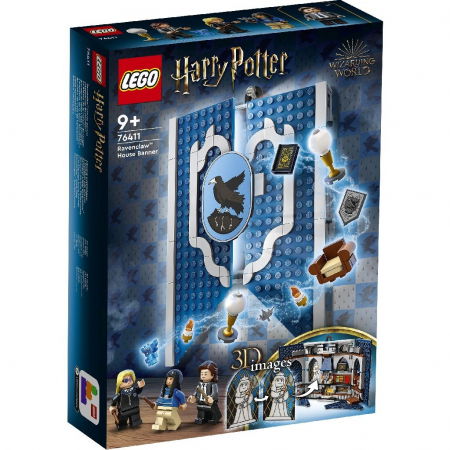 Jocuri si articole copii - LEGO Harry Potter Bannerul Casei Ravenclaw 76411
