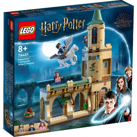 Jocuri si articole copii - Lego harry potter curtea hogwarts salvarea lui sirius 76401