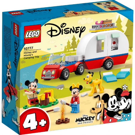 Jocuri si articole copii - LEGO Mickey and Friends Camping cu Mickey Mouse și Minnie Mouse 10777