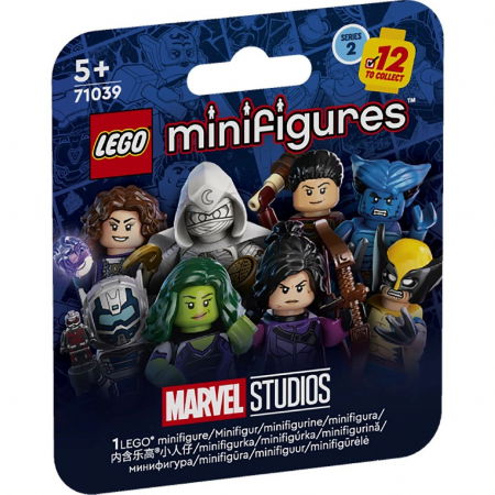 Jocuri si articole copii - LEGO Minifigurine colectabile Marvel Seria 2  71039- Eroi la Mic