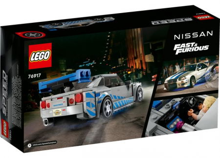 Jocuri si articole copii - Lego speed champions nissan skyline gt r 76917