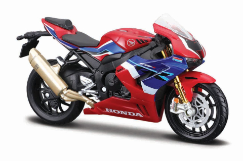 Masinute, Motociclete, Elicoptere, Avioane & Trenulete - MAISTO MOTOCICLETA METALICA EDITIE SPECIALA HONDA CBR 1000 RR SCARA 1 LA 18