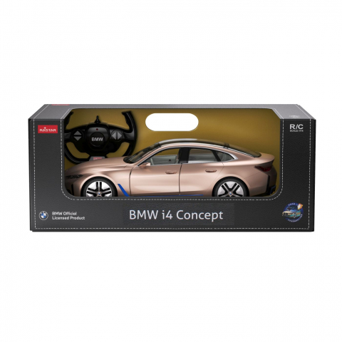 Jocuri si articole copii - MASINA CU TELECOMANDA BMW i4 CONCEPT SCARA 1 LA 14