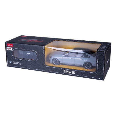 Jocuri si articole copii - MASINA CU TELECOMANDA BMW I5 GRI SCARA 1 LA 24