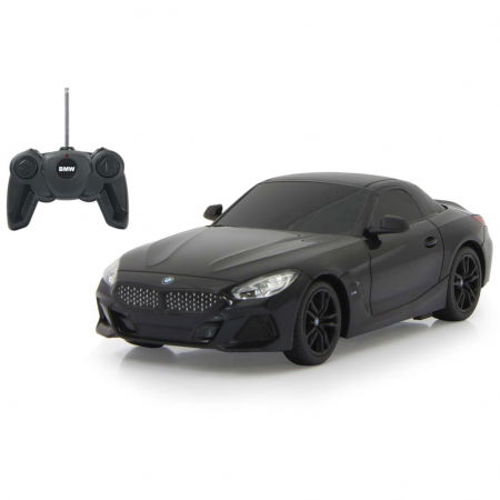 Jocuri si articole copii - Mașină cu Telecomandă BMW Z4 Roadster Negru, Scara 1:18