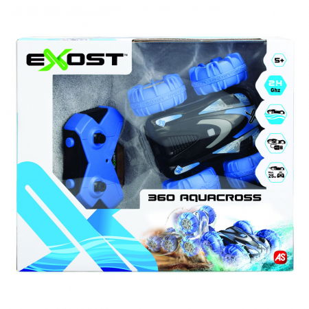 Jocuri si articole copii - Mașină Telecomandată Exost RC Scara 1:18 Aquacross