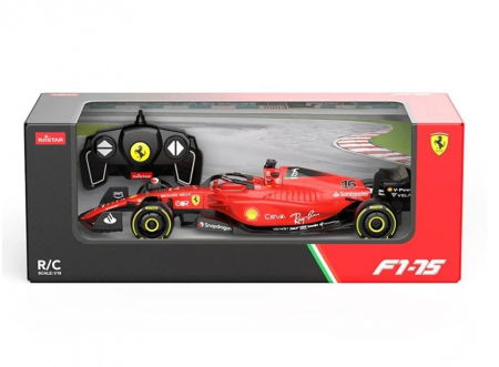 Jocuri si articole copii - Mașină cu Telecomandă Ferrari F1 75, Scara 1:18 