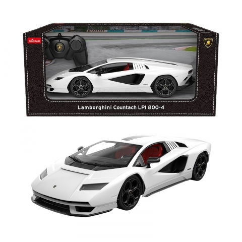 Jocuri si articole copii - MASINA CU TELECOMANDA LAMBORGHINI COUNTACH LPI 800 4 CU SCARA 1 LA 16