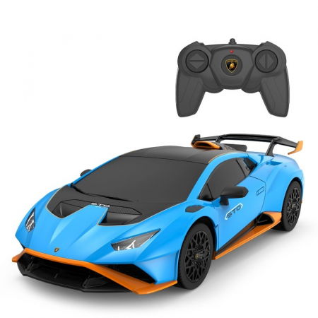 Jocuri si articole copii - Mașină cu Telecomandă Lamborghini Huracan STO, Scara 1:24