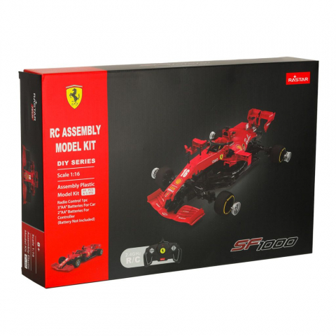 Jocuri si articole copii - MASINUTA CONSTRUIBILA CU TELECOMANDA FERRARI SF1000 SCARA 1 LA 16