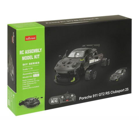 Jocuri si articole copii - MASINUTA CONSTRUIBILA CU TELECOMANDA PORSCHE 911 GT2 RS CLUBSPORT 25 SCARA 1 LA 18