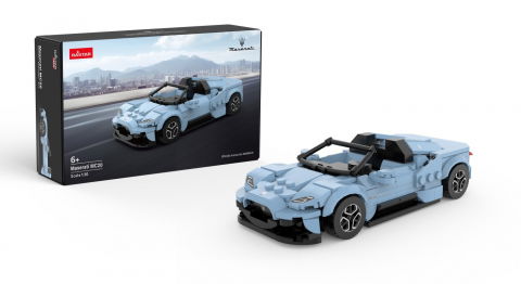 Jocuri si articole copii - MASINUTA CONSTRUIBILA MASERATI MC20 CIELO SCARA 1 LA 30