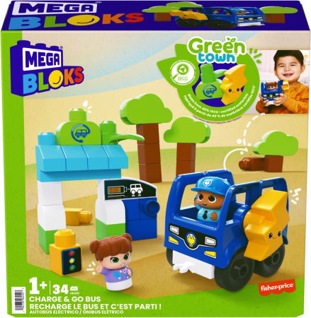 Jocuri si articole copii - Mega Bloks Set Construcție 34 Piese 