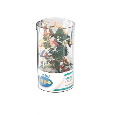 Jocuri si articole copii - PAPO - Figurina Minifigurine Pirați 12 Piese 