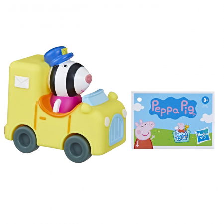Jocuri si articole copii - Peppa Pig - Mașinuța Buggy și Figurina Zebra Zoe
