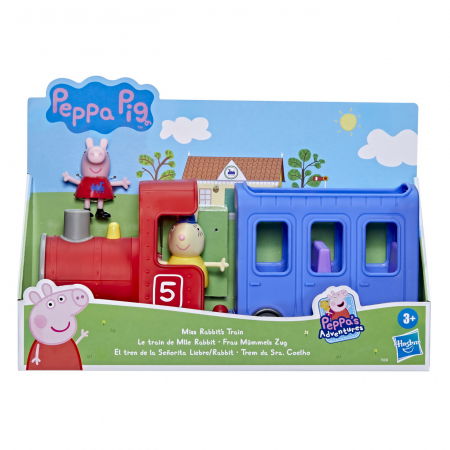 Jocuri si articole copii - Peppa Pig - Trenul lui Miss Rabbit 