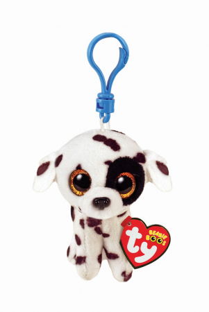 Jocuri si articole copii - Plus Breloc Ty 8.5cm Boos Luther Câine Dalmatian 