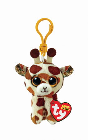 Jocuri si articole copii - Plus breloc ty 8.5cm boos stilts girafa