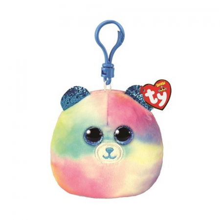 Jocuri si articole copii - Plus Breloc Ty 8.5cm Squishy Beanies Hope Ursulețul Pastel 
