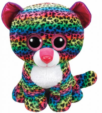 Jocuri si articole copii - Plus ty 42cm boos leopard multicolor
