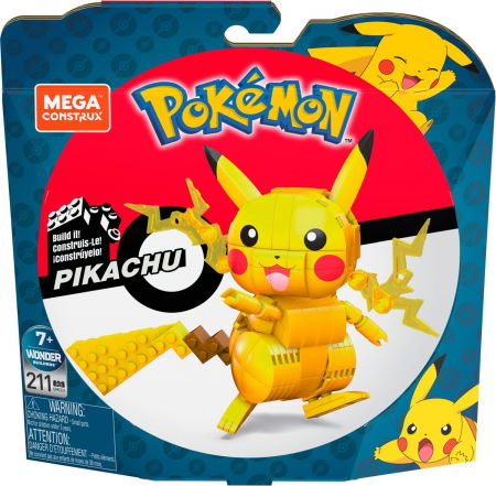 Jocuri si articole copii - Pokemon mega construct figurina pikachu