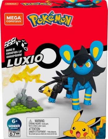 Jocuri si articole copii - Pokemon mega construx luxio