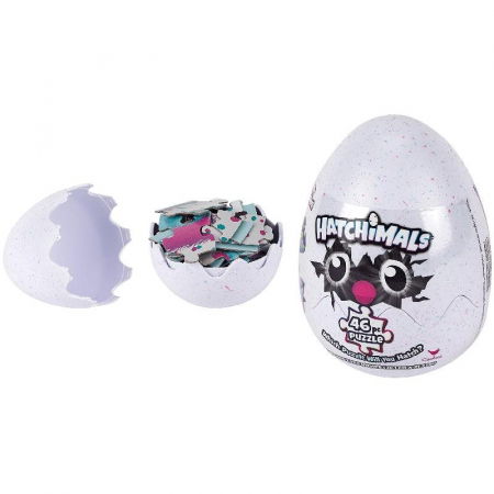 Jocuri si articole copii - Puzzle hatchimals in ou 48 piese
