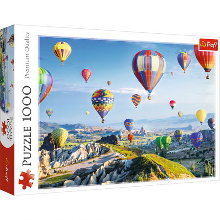 Jocuri si articole copii - Puzzle Trefl 1000 Cappadoccia, Baloane cu Aer Cald 