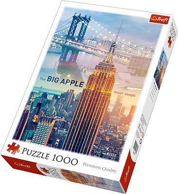 Jocuri si articole copii - Puzzle Trefl 1000 Zori de Zi la New York 