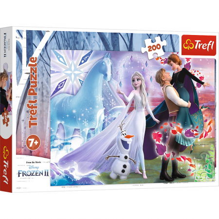 Jocuri si articole copii - Puzzle trefl 200 frozen2 universul magic