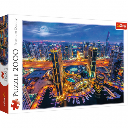 Jocuri si articole copii - Puzzle Trefl 2000 Dubai 