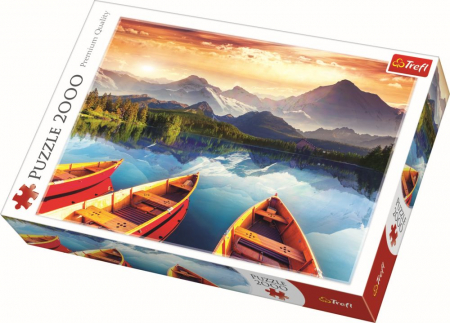 Jocuri si articole copii - Puzzle Trefl 2000 Lac Montan 