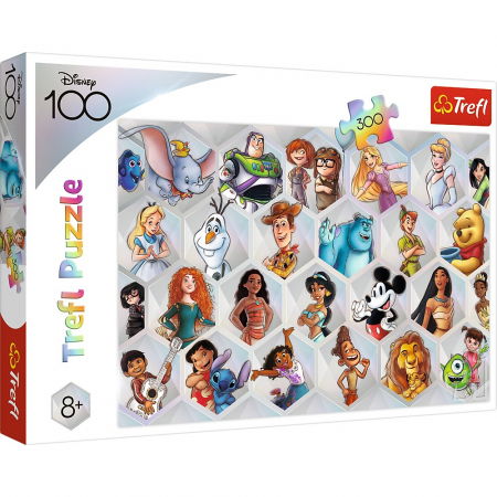 Jocuri si articole copii - Puzzle Trefl Disney 300 Magia Disney 