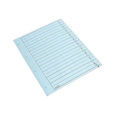 Intercalatoare si indexuri - Separator A4 carton 10 bucati/set bleu