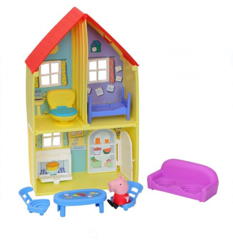 Jocuri si articole copii - Set de joaca Casa cu figurine- Peppa Pig