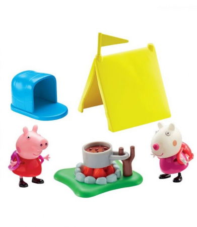 Jocuri si articole copii - Camping cu Peppa Pig