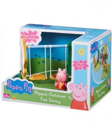 Jocuri si articole copii - Set de joaca O zi la parc cu Peppa Pig