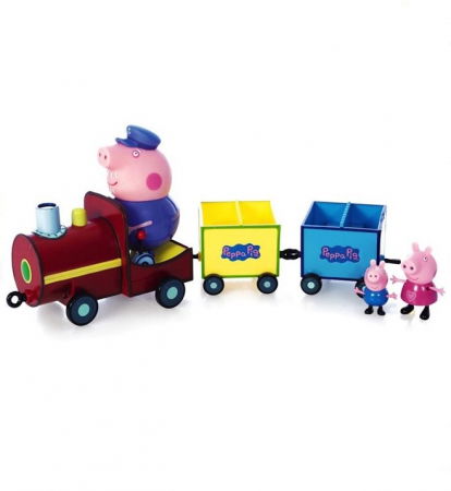Jocuri si articole copii - Trenul Peppa Pig