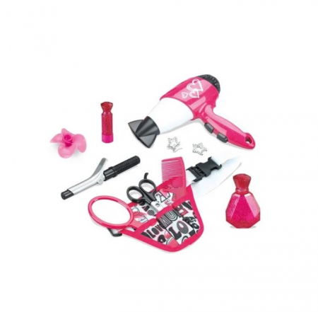 Jocuri si jucarii de rol - Set de joacă Uscător de păr și accesorii coafură