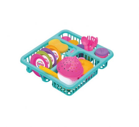 Jocuri si jucarii de rol - Set de joacă Uscător de vase cu accesorii incluse