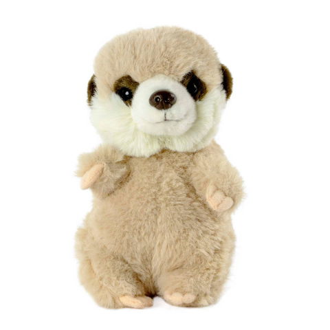 Jocuri si articole copii - Suricata Bebeluș de pluș 17 cm în cutie – Living Nature