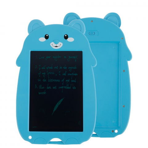 Jocuri si articole copii - Tableta LCD de scris si desenat pentru copii,buton stergere,diverse culori, 26x19 cm