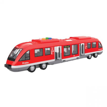 Masinute, Motociclete, Elicoptere, Avioane & Trenulete - Tramvai de Jucărie Rosu