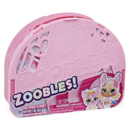 Jocuri si articole copii - Zoobles Set Depozitare Multipack 