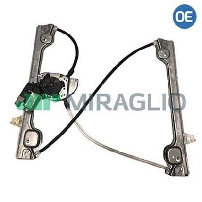 Macara geam - Macara geam Fata Stanga (electric, cu motor, numar de usi: 2) potrivit PEUGEOT 1007 04.05-