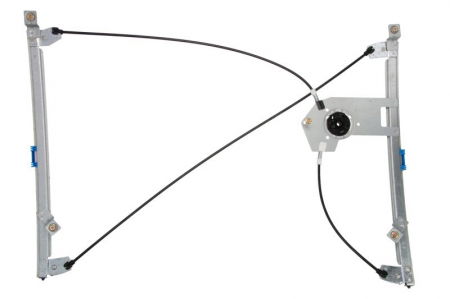 Macara geam - Macara geam fata stanga electric, fara motoras, 2 usi RENAULT CLIO III dupa 2005