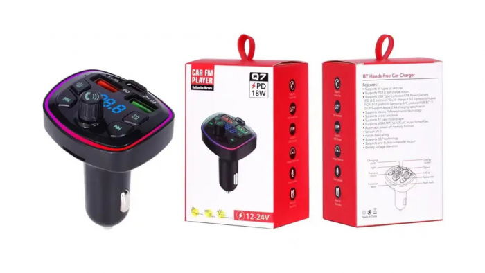 modulator fm cu handsfree si incarcator auto [5]