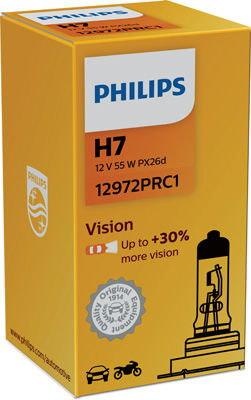 Iluminat Auto - BEC FAR H7 55W 12V VISION (cutie) PHILIPS