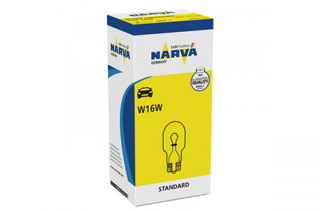 Iluminat Auto - BEC STOP/MARSARIER W16W 12V SET 10 BUC NARVA